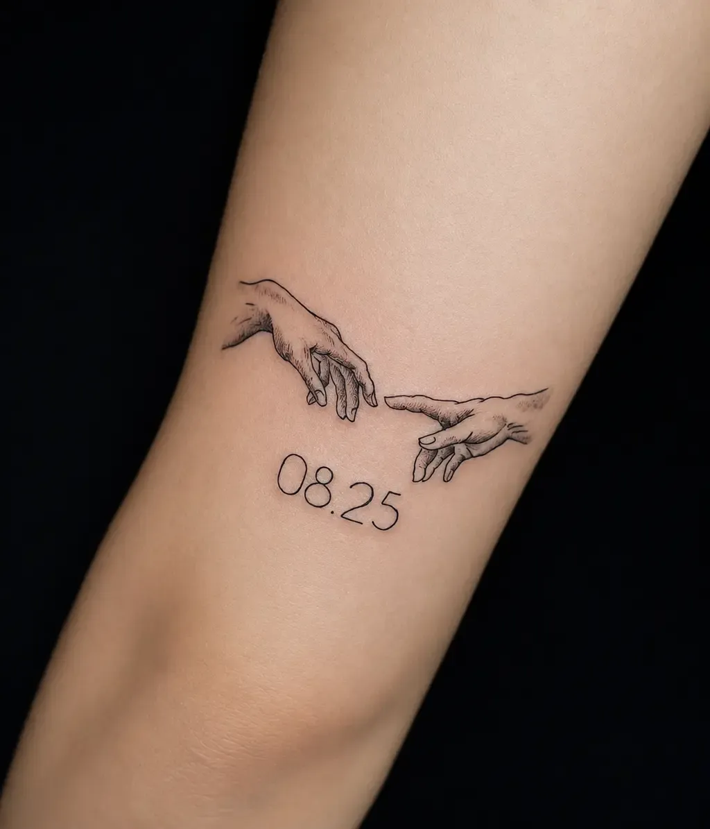 The Creation, tattoo by Ramiro Miret